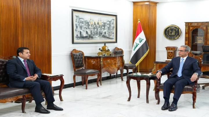 زيدان والاعرجي يبحثان الإجراءات القضائية الخاصة بمكافحة التطرف